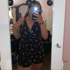 Free people floral romper/dress